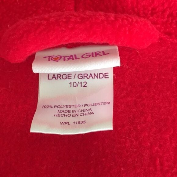 TOTAL GIRL Fleece Robe L(10/12) - Picture 5 of 11